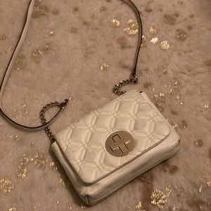 Kate Spade crossbody, white leather